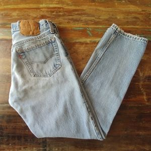 Very vintage small Levis 501s